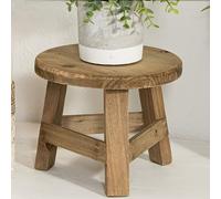 TEMU 1 Taburete Multifuncional de Madera Moderno - Soporte Versátil para Plantas para , Patio y Decoración del Hogar, Estante de Almacenamiento Exterior para Mejoras en el Hogar