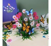 TEMU 1 tarjeta de felicitación 3D con sobre, ideal para regalar a , , profesores, hermanas, de trabajo, , o novia, aplicable para diversas ocasiones como , Año , Día del Maestro, Día de la