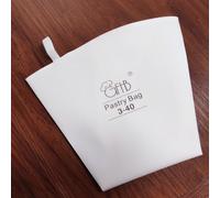 TEMU 1 ud. Bolsa de tela reutilizable para hornear, impermeable y a prueba de aceite, para cremas, galletas y aderezos para ensaladas, .