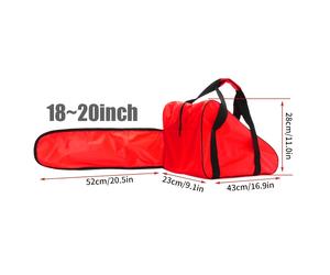 TEMU 1 ud. Bolsa de transporte para motosierra - Tela Oxford duradera, almacenamiento portátil de herramientas para sierras de 14", 16", 18" y 20", accesorios para motosierra