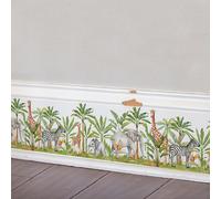 TEMU 1 ud. de pegatinas de pared de animales de de coco, calcomanías de pared de animales de para dormitorio, , pasillo y decoración de zócalo, pegatinas autoadhesivas