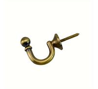 TEMU 1 ud. Gancho de metal para cortina de , soporte para cortina, ganchos de sujeción de cortina, gancho de pared fácil, adiciones para ventanas, de cortina para , decoración del hogar