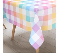 TEMU 1 ud., mantel de plástico rectangular colorido y desechable de calidad. Ideal para de la , de la Mujer y decoraciones versátiles para fiestas en casa