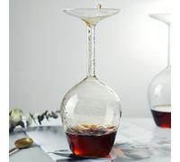 TEMU 1 , Vaso de vidrio de borosilicato de 400 ml/13.5 oz, Vaso invertido para el hogar, Vaso