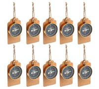 TEMU 10 BRÚJULAS VINTAGE + TARJETAS - Regalos Prácticos Unisex Hombres Detalles invitados boda comuniones