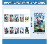 TEMU 10 Cuadernos de Disney Zootopia con Judy y Nick, perfectos para un diario portátil diario, ideales para de y regalos de