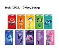 TEMU 10 cuadernos en de Disney "Inside Out" | portátiles, perfectos para regalos de Navidad y , papel duradero, páginas en , ideales para estudio y uso en