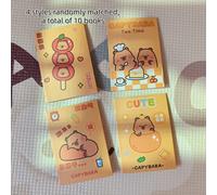 TEMU 10 de Capibara, Mini Cuadernos de 64K, Diario de Bolsillo de Blanda, Pequeño Regalo para o , Aleatorio