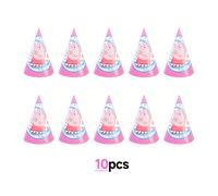 TEMU 10 gorros de de de Peppa Pig, decoraciones festivas para fiestas
