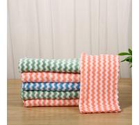 TEMU 10 Paños de Microfibra Ultra Suaves en Pile Coral - Súper Absorbentes, Reutilizables y Lavables a Máquina para Cocina, Baño y Coche