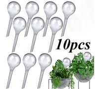 TEMU 10 Piezas de Globos de Autorriego para Plantas - de Riego por Goteo, Autoriego con Esferas de Plástico Adecuadas para Macetas de Interior/Exterior, Jardines, , Parterres - de Riego de