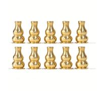 TEMU 10 piezas de soporte para incienso de aleación de cobre, brazalete de alambre para calabaza, accesorios para estufa de fumigación y repelente de