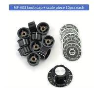 TEMU 10 Sets/, Kit de Potenciómetro MF-A03 Dial MF-A03 de , Diámetro de Orificio Interior 6Mm, Kit de Potenciómetro de Placa de Digital