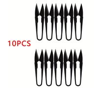 TEMU 10 tijeras de hilo de de calidad, cortahilos de U con , cortador de hilos para costura, mini tijeras pequeñas para podar flores y hojas en jardinería