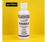 TEMU 100/500ml de de Pintura Acrílica, Diluyente Premium para Colores Acrílicos, Fácil, Características Verdaderas de , Material Duradero, con Accesorio de Botella