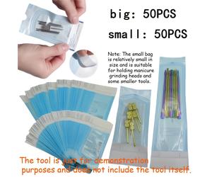 TEMU 100 Bolsas Desechables para Herramientas de - Inodoras, No Requieren Electricidad, Autoadhesivas y Autosellables - Fáciles de Usar