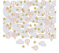 TEMU 100 piezas de globos de aire caliente y rompecielos de - Tubos de soplado de papel adecuados para decoraciones de , , baby showers, de mesa, para Navidad, Halloween