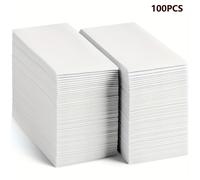 TEMU 100 servilletas desechables, 1 capa de lino texturizado, servilletas de cena, papel de cocina para fiestas, Navidad, Halloween, decoración de banquetes - 13 x 17 pulgadas