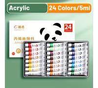 TEMU 12/18/24 Colores de Tintas Acrílicas, Tubos de 5ml/0.17oz Uno, No Tóxicas y Portátiles - Kit para Manualidades DIY en , Piedra, Madera, Pared y Cerámica - Regalo Ideal para Artistas y
