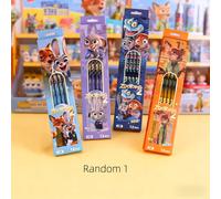 TEMU 12 lápices HB de Disney Zootopia, set de lápices de Nick y Judy, hermosos y modernos, para uso diario en oficinas familiares, y también un regalo