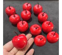 TEMU 12 Mini Adornos de para Árbol de Navidad, Guirnalda de Frutas Artificiales - Decoración para el Hogar, Accesorios Clásicos para Fiestas y Vacaciones
