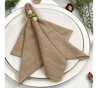 TEMU 12 servilletas con dobladillo, 100% algodón, servilletas lavables de color sólido, 32 cm, multicolor opcional, decoración de , fiestas, uso diario familiar