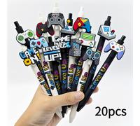 TEMU 12pcs/20pcs Bolígrafos de con Temática de Consola de Juegos, Bolígrafos con Diseño de Mando de Juego, Regalo para Entusiastas de los Videojuegos