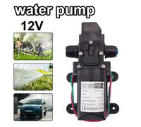 TEMU 12V 120PSI 60W 5L/Min Bomba de Diafragma de Presión Mini Bomba Eléctrica Autoprimerizante Lavadora de Agua Pulverización de Pesticidas