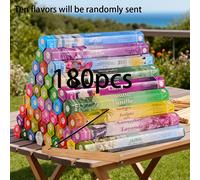 TEMU 180 varillas de incienso de 10 aromas, paquete , tablero para varillas de incienso, duradera, ideal para el hogar, , meditación, lectura y sueño