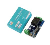 TEMU 1CH Ewelink Wifi Unidireccional 10A Relé Controlador 7-48V AC 0-250V Smart Life Jog Autoblocante de Relé Soporta Uso en Puerta de Garaje