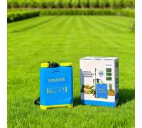 TEMU 1pc/16L Pulverizador Manual de Mochila a Presión/Pulverizador de Jardín/Pulverizador de /con Boquilla Ajustable/Adecuado para Jardinería, Fertilización y Limpieza/No Requiere Electricidad