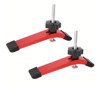 TEMU 1pc/2pcs Herramienta de sujeción rápida para carpintería, tornillo de prensa rápido para de trabajo, tornillo de deslizante para ranura en T