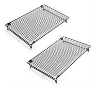 TEMU 1pc/2pcs, Rejilla de enfriamiento plegable para hornear y cocinar - Seguro para y fácil de usar - para hornear pan, pasteles y más - de cocina, 17''x11''