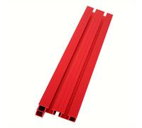 TEMU 1pc 500Mm 75 Tipo Anodizado /Negro con Grabado Láser de Aluminio Router Valla Multi Mesa de Sierra Valla Carpintería Ranura en T Guía de Ranura en T