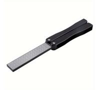 TEMU 1pc Afilador de de metal manual, piedra de afilado de diamante de cara, de tamaño de bolsillo portátil, no necesita electricidad, para cuchillos de cocina, tijeras y herramientas