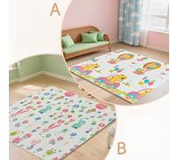 TEMU 1pc Alfombra de Juego de Dibujos Animados para Niños, Alfombra para Gatear Bebés para Área de Lectura, y Dormitorio, Aislamiento Interior, Regalo de Festival