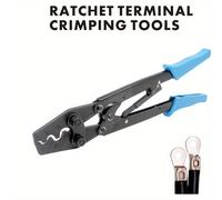 TEMU 1pc Alicate de Crimpado Tubular Multifuncional para Ahorrar Trabajo - Ideal para Reparaciones de Electricistas y Proyectos de Mejora del Hogar, Acero al Carbono