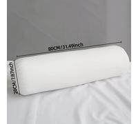 TEMU 1pc Almohada Cilíndrica Larga para Dormir de de Mujeres, de Almohada Abrazacamas, Cojín para Cuello y Lumbar de Sofá, Comprimida al Vacío para Natural