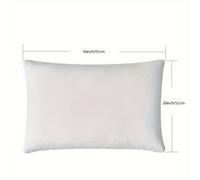 TEMU 1pc Almohadas de plumón de para dormir, peso de relleno , almohada y esponjosa para el cuello para dormitorio de hotel,