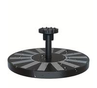 TEMU 1pc Bomba de Fuente Solar de Calidad para Baño de Aves , 1.5W, Ideal para Patios Exteriores, Jardines, Baños de Aves, Estanques y Decoración de Paisajes