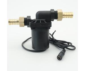 TEMU 1pc Bomba de Refuerzo Sumergible con Motor sin Escobillas DC12V 700L/H, Conector Rápido de Latón Dorado, Bomba de Refuerzo para Calentador de Agua sin Función de Succión