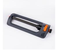 TEMU 1pc Cabezal de Aspersor Oscilante Automático, de Riego de Césped Ajustable de 19 Orificios, Conector Universal, Plástico, No Necesita Batería, para Irrigación de Jardín y Patio