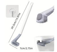 TEMU 1pc Cepillo de baño flexible con mango largo y rotación de - Diseño de montaje en pared para una limpieza de y