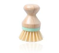 TEMU 1pc Cepillo de Fregar de Bambú Natural - Fregado Sin y Limpieza Profunda, Cepillo de Fibra Natural para Platos y Ollas Adecuado para Sartenes, Ollas, Fregaderos - Cepillo de