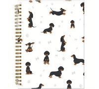 TEMU 1pc Cuaderno A5 en , Carpeta, , Papel , Lindo Cuaderno de Escritura para Mujeres, Ideal para Regalos, Trabajo en Oficina, (Perro Rottweiler)