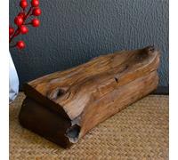 TEMU 1pc, de Almacenamiento en Madera Natural, Joyero de Madera , Adecuado para Cosméticos, Papelería, Vajilla, Adornos y Decoraciones, Regalo Ideal