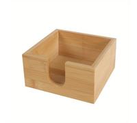 TEMU 1pc de Pañuelos de Madera Simple, Portapañuelos para Mesa de Café, de Servilletas para Restaurantes Occidentales, Decoración para el Hogar