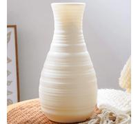 TEMU 1pc de Plástico Cerámica Irrompible, Decoración Minimalista para el Hogar, Detalles a Rayas, Decorativo Multifuncional para Sala, Oficina, , Decoración Interior/Exterior para Todo el Año