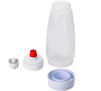 TEMU 1pc Dispensador Manual de Masa para Panqueques 1000ml/33.8oz - Fácil para Cupcakes, y Muffins, Diseño de Extracción Cómoda, Medición , Plástico Duradero, Accesorio en la Cocina