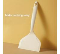 TEMU 1pc Espátula de Silicona Premium para - Resistente al , Antiadherente, Mango Ergonómico - para Cocinar Huevos, Panqueques, Tortillas, y Más - Utensilios de Cocina, Esenciales para a Clases